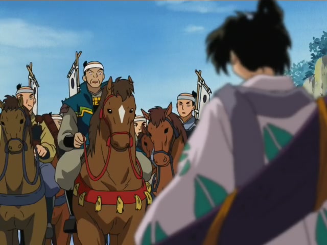 Inuyasha Ep 103: The Band of Seven Resurrected @ 00:13:13