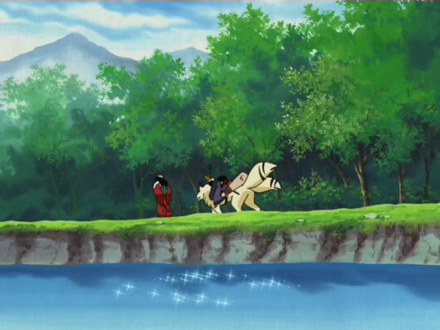 Inuyasha Ep 105: Mount Hakurei @ 00:04:45