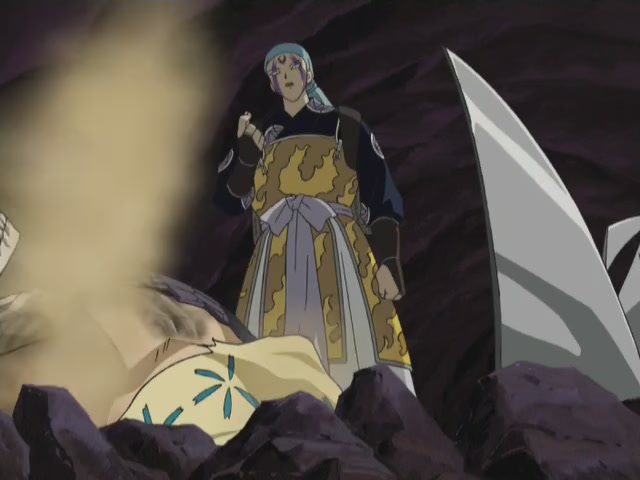 Inuyasha Ep 120: Bankotsu Fallen @ 00:05:27