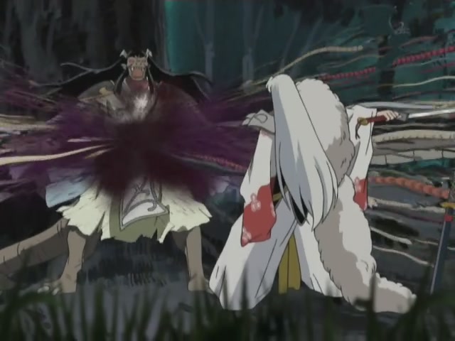 Inuyasha Ep 133: The Castle of Flesh @ 00:40:23