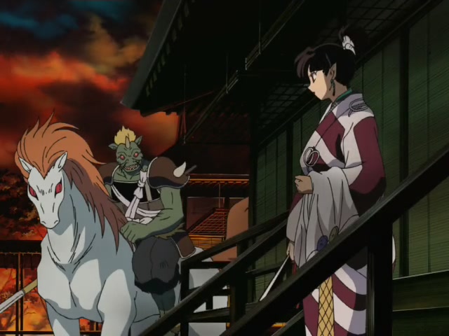 Inuyasha Ep 142: The Castle of Flesh @ 00:08:20
