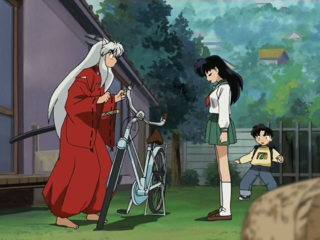 Inuyasha Ep 160: The Castle of Flesh @ 00:08:29