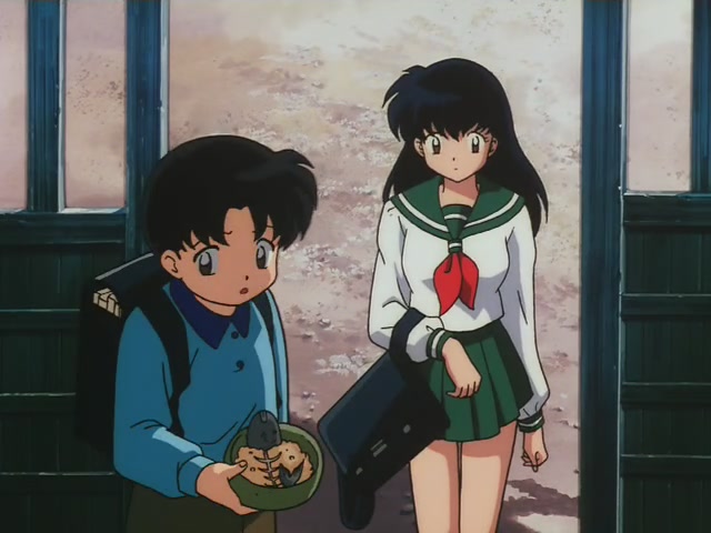 Inuyasha Ep 1: The Girl Who Overcame Time @ 04:34