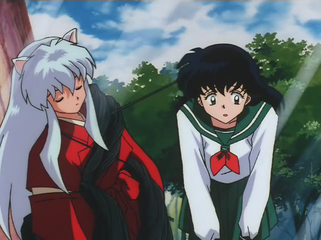 Inuyasha Ep 1: The Girl Who Overcame Time @ 08:38