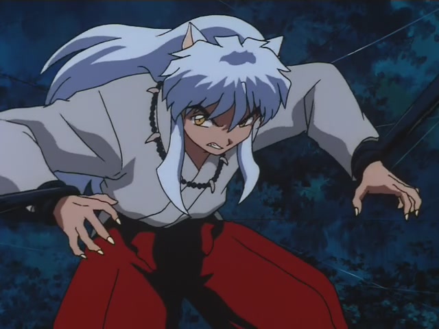 Inuyasha Ep 4: Yura of the Demon-Hair @ 11:03
