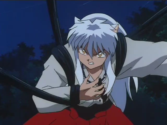 Inuyasha Ep 4: Yura of the Demon-Hair @ 14:05