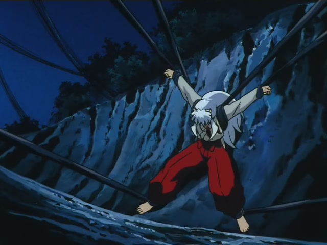 Inuyasha Ep 4: Yura of the Demon-Hair @ 16:37