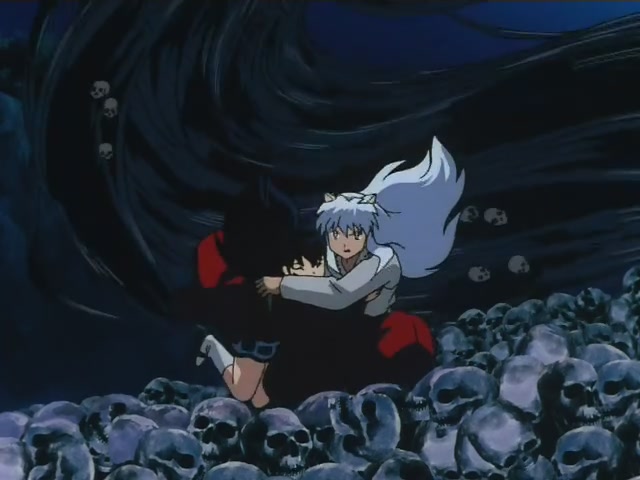 Inuyasha Ep 4: Yura of the Demon-Hair @ 18:08