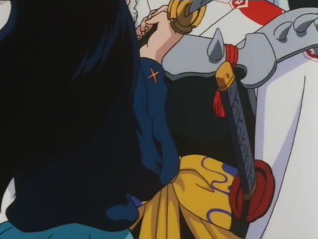 Inuyasha Ep 7: Showdown Inuyasha vs Sesshomaru @ 01:49