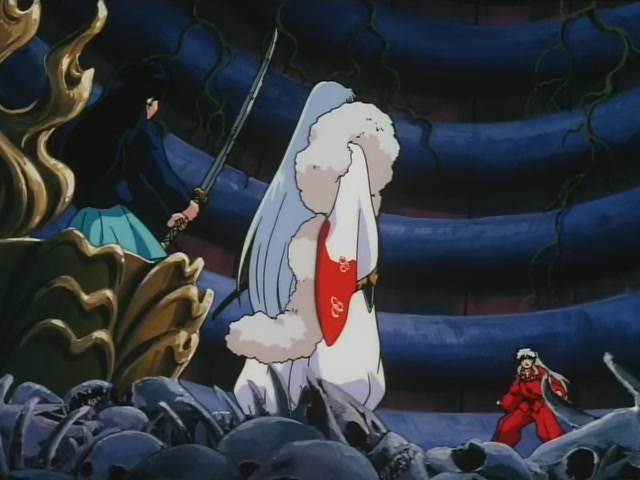 Inuyasha Ep 7: Showdown Inuyasha vs Sesshomaru @ 03:35