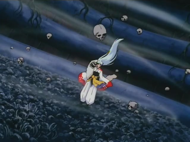 Inuyasha Ep 7: Showdown Inuyasha vs Sesshomaru @ 08:01