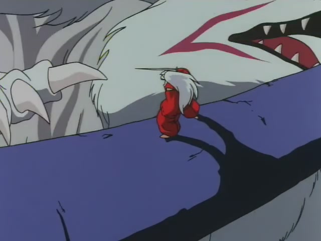Inuyasha Ep 7: Showdown Inuyasha vs Sesshomaru @ 09:39