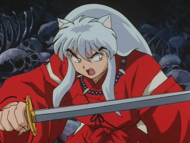 Inuyasha Ep 7: Showdown Inuyasha vs Sesshomaru @ 09:55