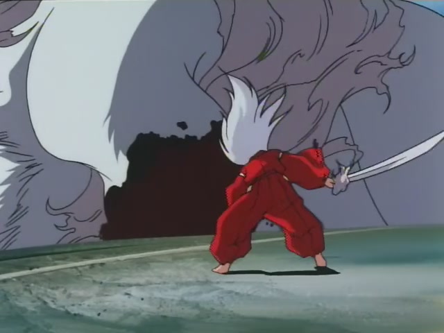 Inuyasha Ep 7: Showdown Inuyasha vs Sesshomaru @ 14:58
