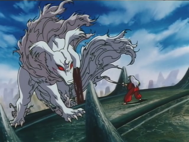 Inuyasha Ep 7: Showdown Inuyasha vs Sesshomaru @ 15:29
