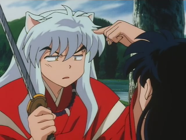 Inuyasha Ep 7: Showdown Inuyasha vs Sesshomaru @ 19:47