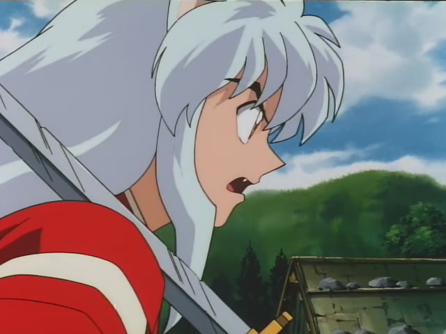 Inuyasha Ep 7: Showdown Inuyasha vs Sesshomaru @ 19:54