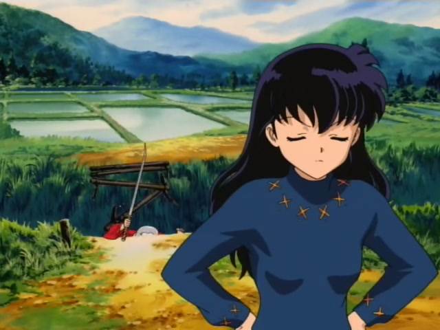 Inuyasha Ep 7: Showdown Inuyasha vs Sesshomaru @ 20:25