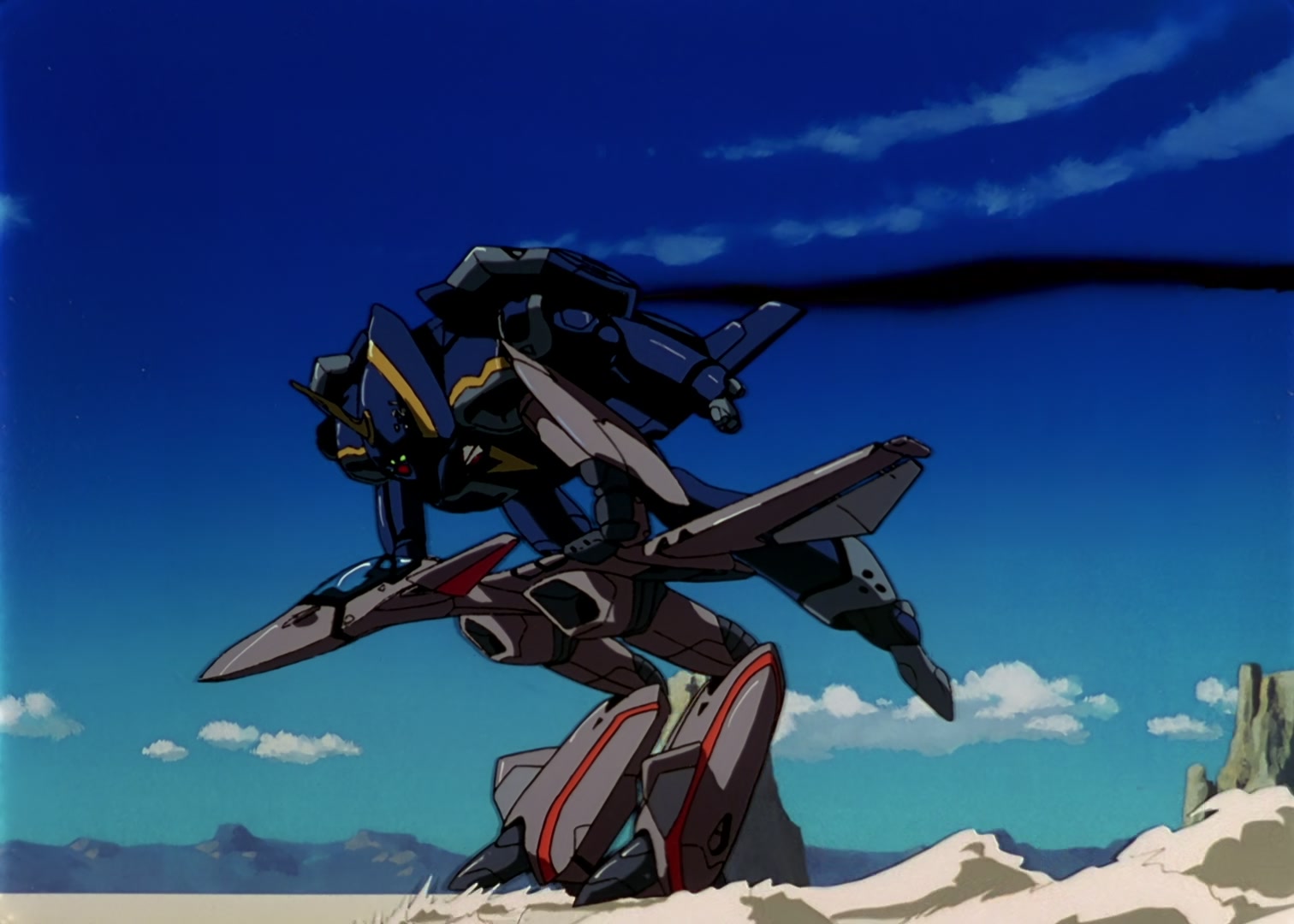 Macross Plus Ep 1: Episode I @ 33:56