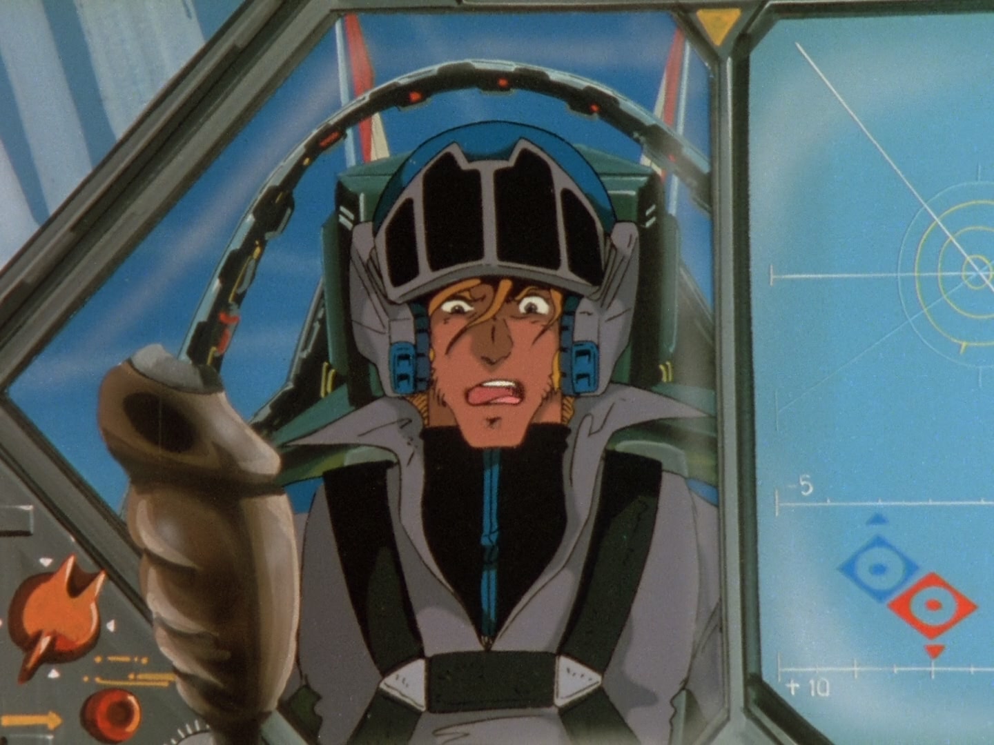 Super Dimension Fortress Macross — Ep 1: Booby Trap @ 21:25