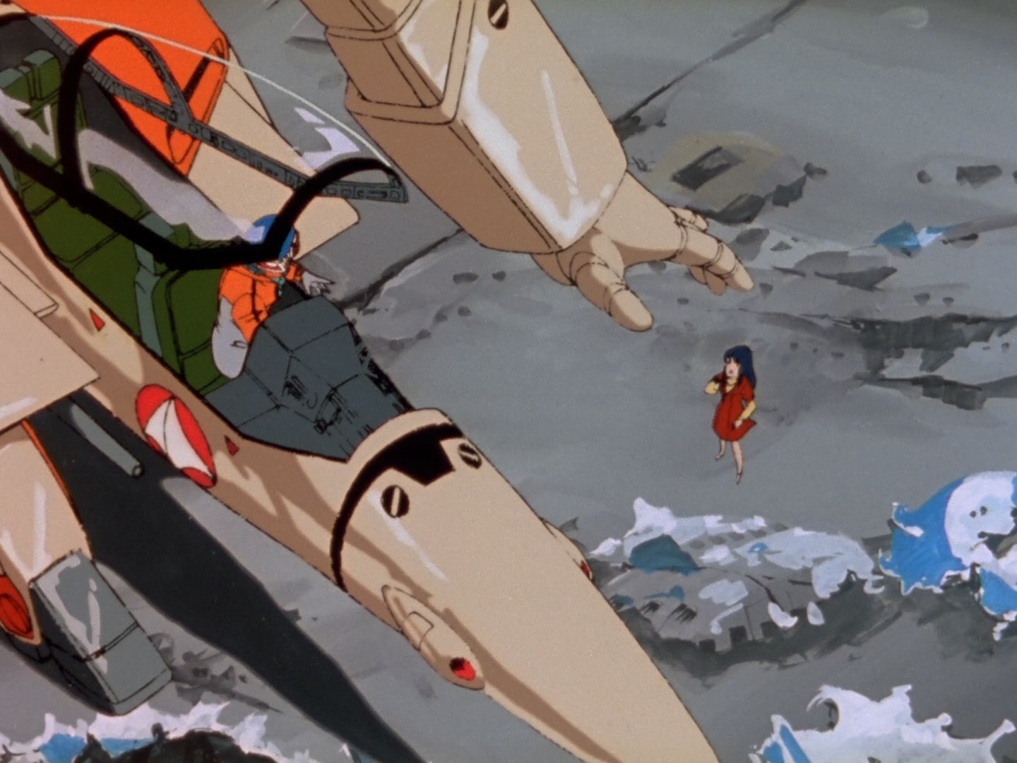 Super Dimension Fortress Macross Ep 2: Countdown @ 18:18