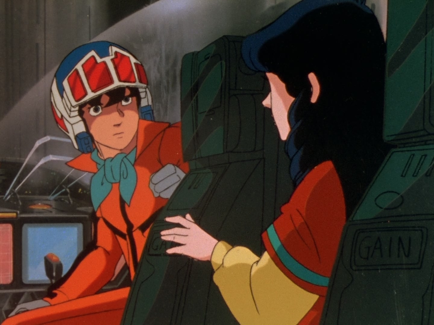 Super Dimension Fortress Macross Ep 3: Space Fold @ 04:32