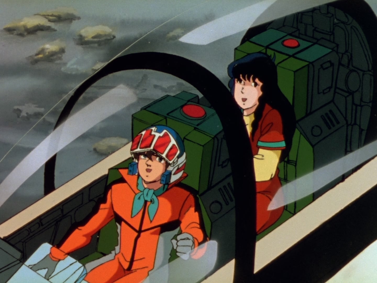 Super Dimension Fortress Macross Ep 3: Space Fold @ 04:41