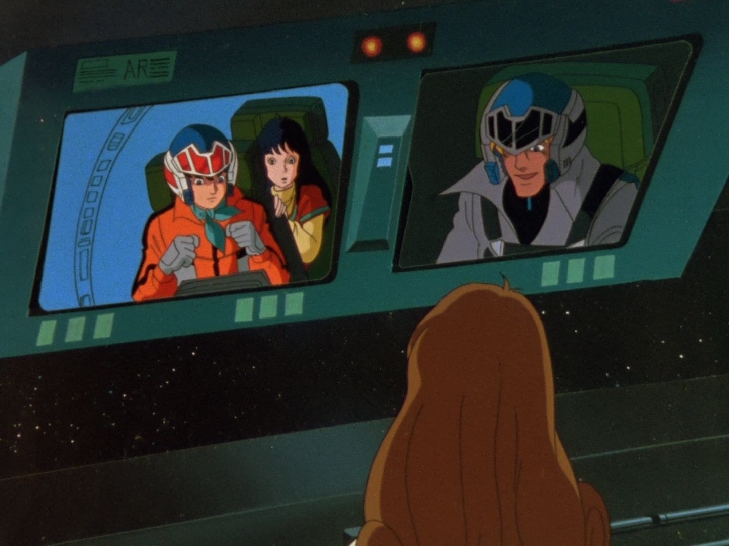 Super Dimension Fortress Macross Ep 3: Space Fold @ 08:18