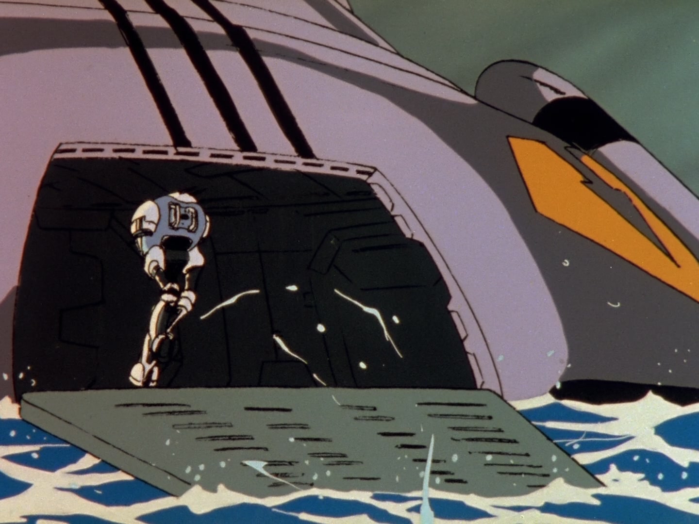 Super Dimension Fortress Macross Ep 3: Space Fold @ 09:19