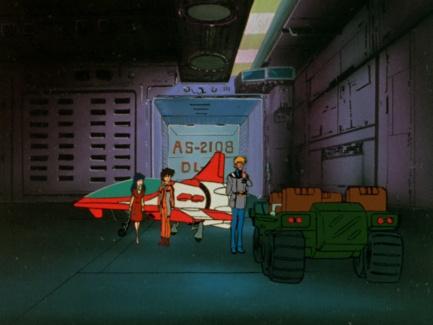 Super Dimension Fortress Macross Ep 3: Space Fold @ 11:38