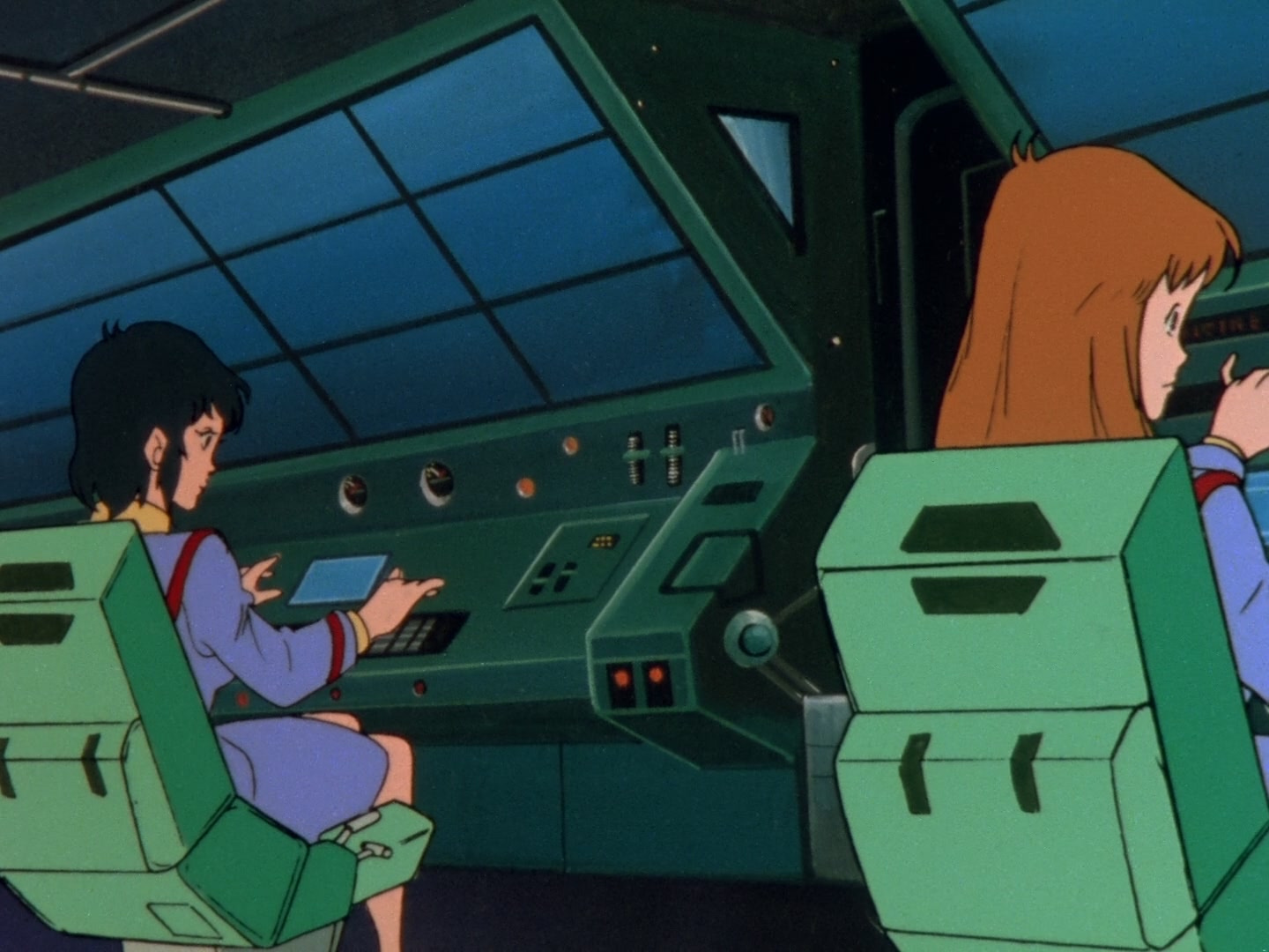 Super Dimension Fortress Macross Ep 3: Space Fold @ 13:31