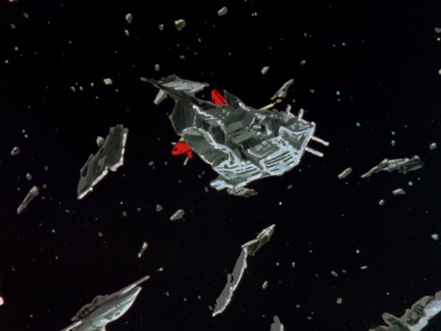 Super Dimension Fortress Macross Ep 3: Space Fold @ 19:36