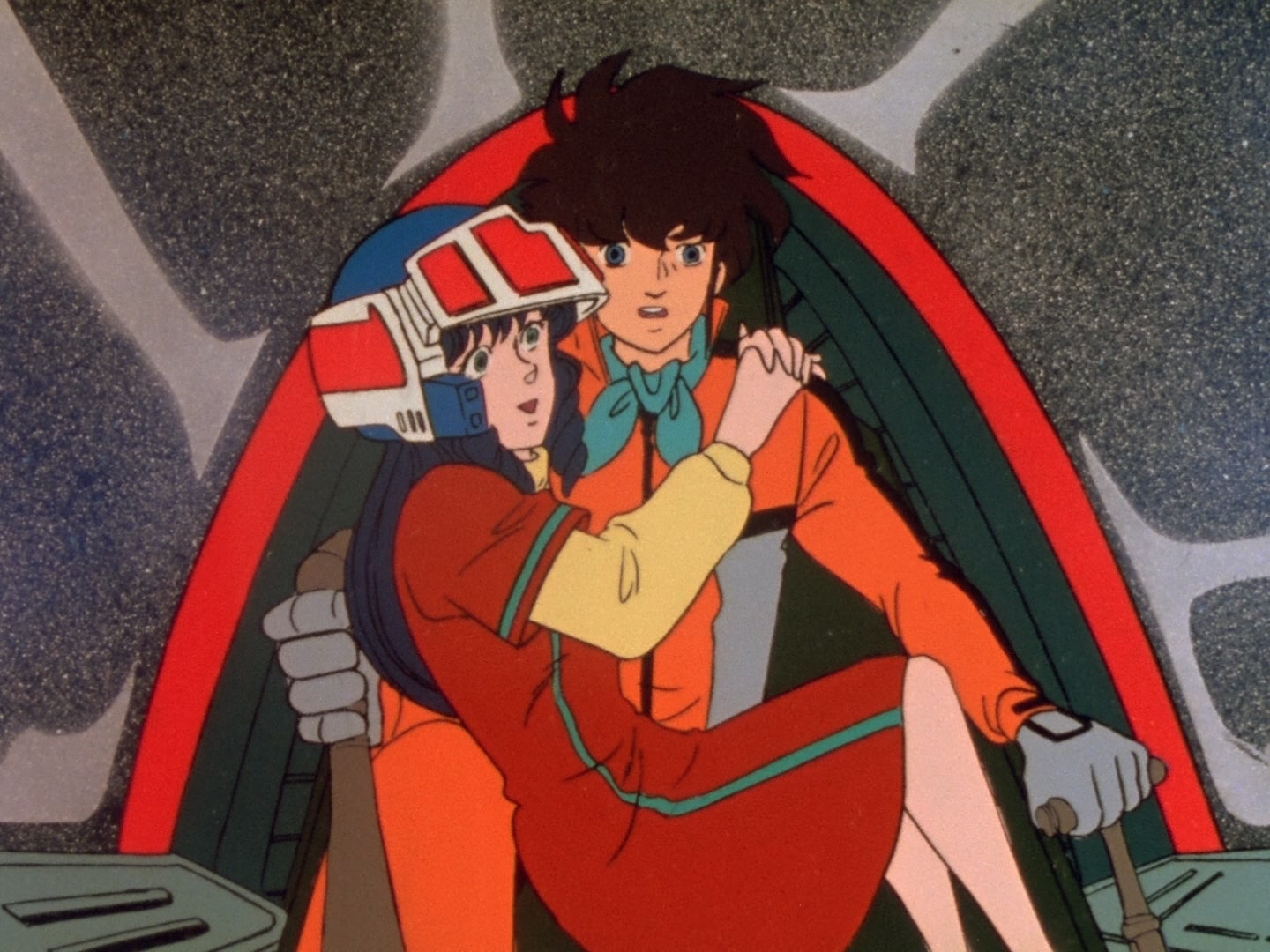 Super Dimension Fortress Macross Ep 3: Space Fold @ 20:37