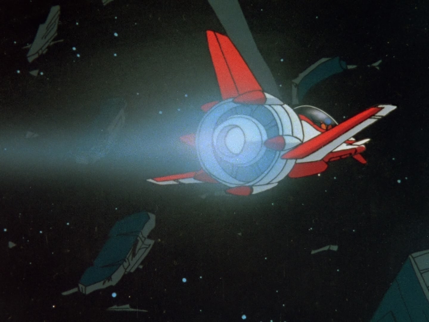 Super Dimension Fortress Macross Ep 3: Space Fold @ 20:54