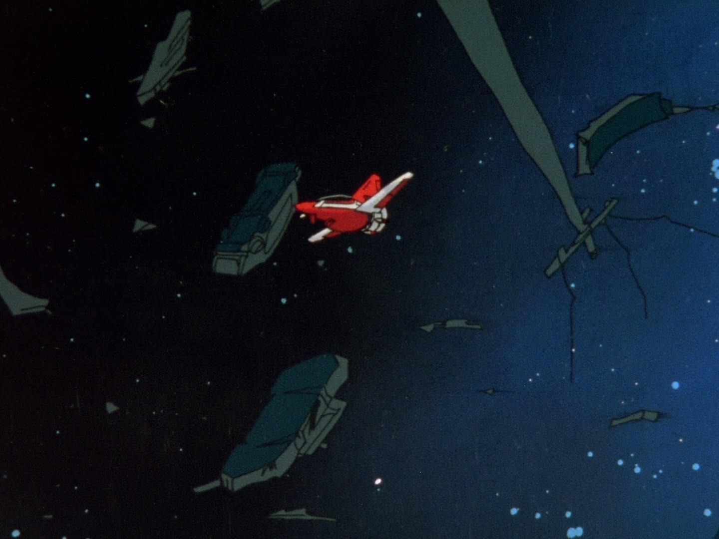 Super Dimension Fortress Macross Ep 3: Space Fold @ 21:03