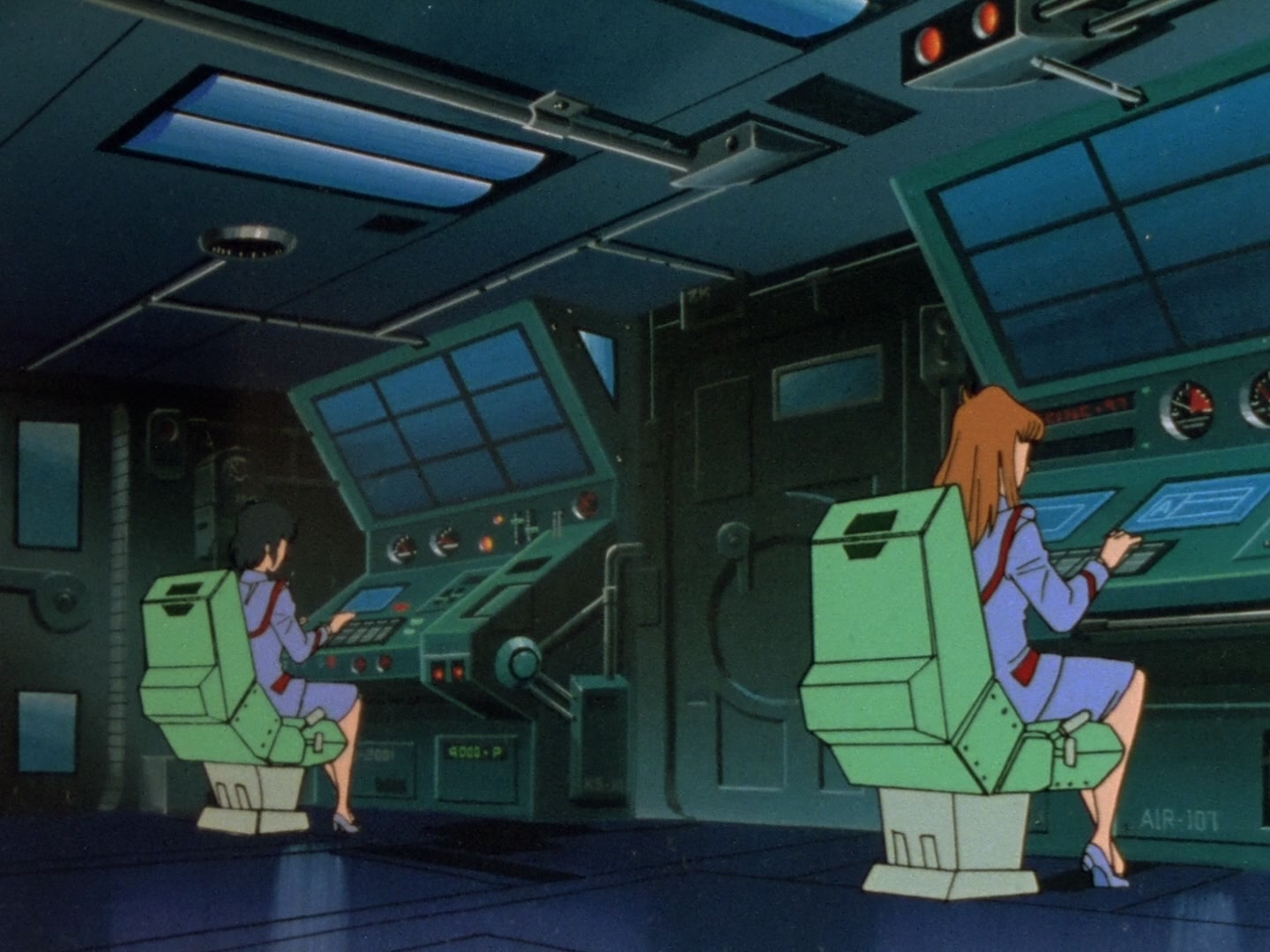 Super Dimension Fortress Macross Ep 3: Space Fold @ 22:03