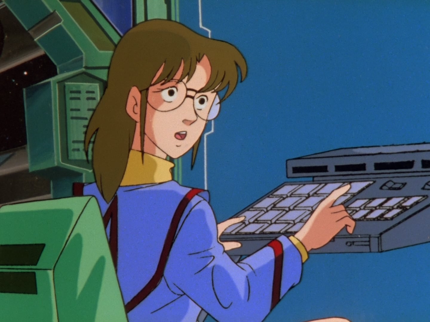 Super Dimension Fortress Macross Ep 3: Space Fold @ 22:21