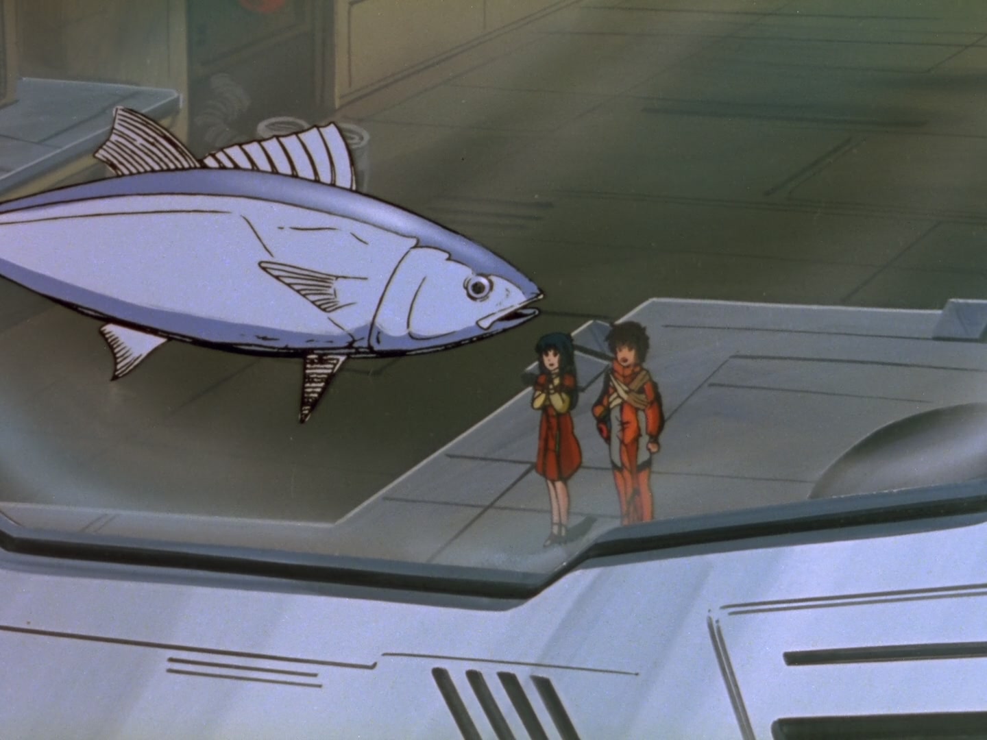 Super Dimension Fortress Macross Ep 4: Lynn Minmay @ 14:58