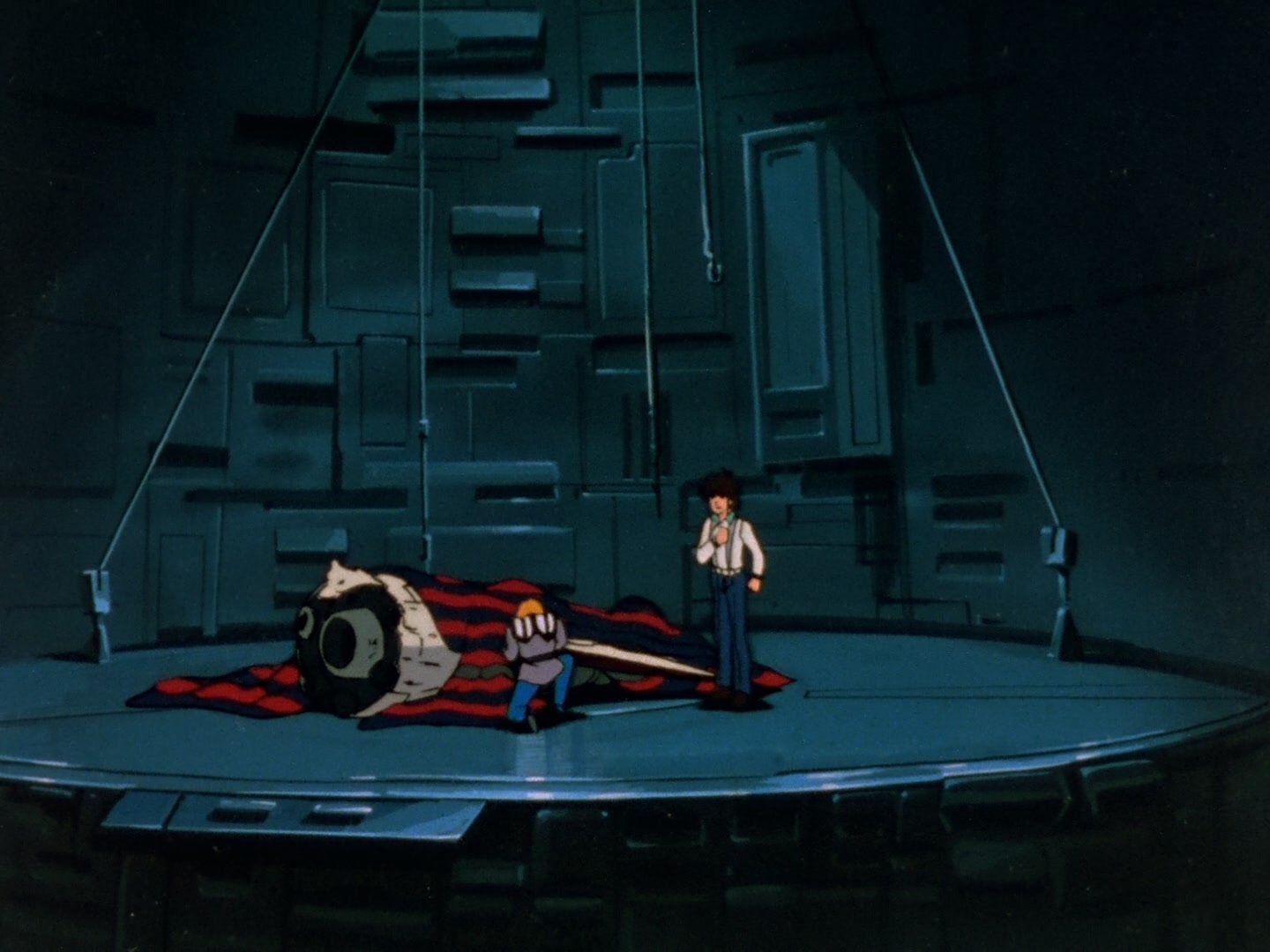 Super Dimension Fortress Macross Ep 5: Transformation @ 08:27