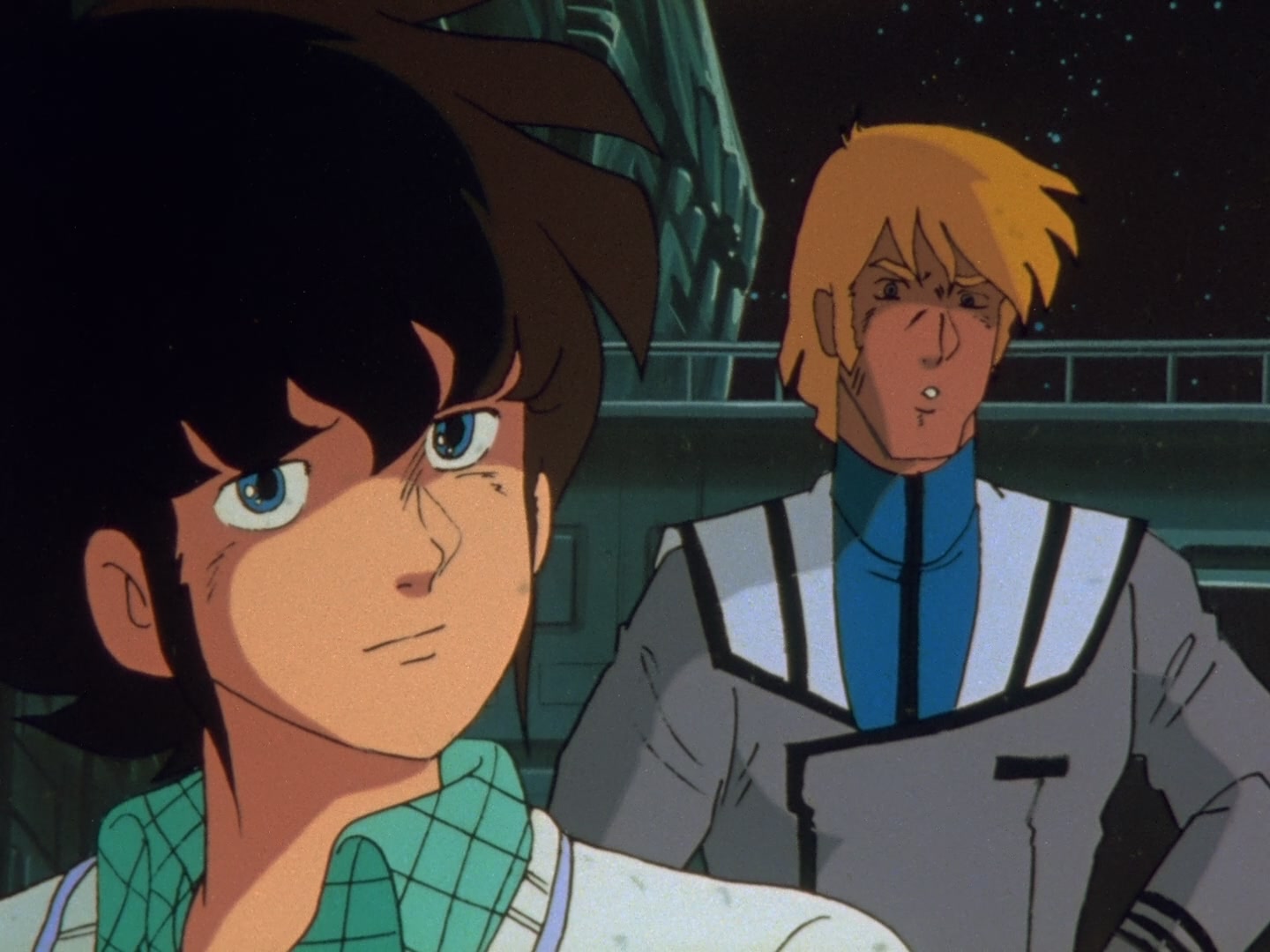 Super Dimension Fortress Macross Ep 5: Transformation @ 10:23