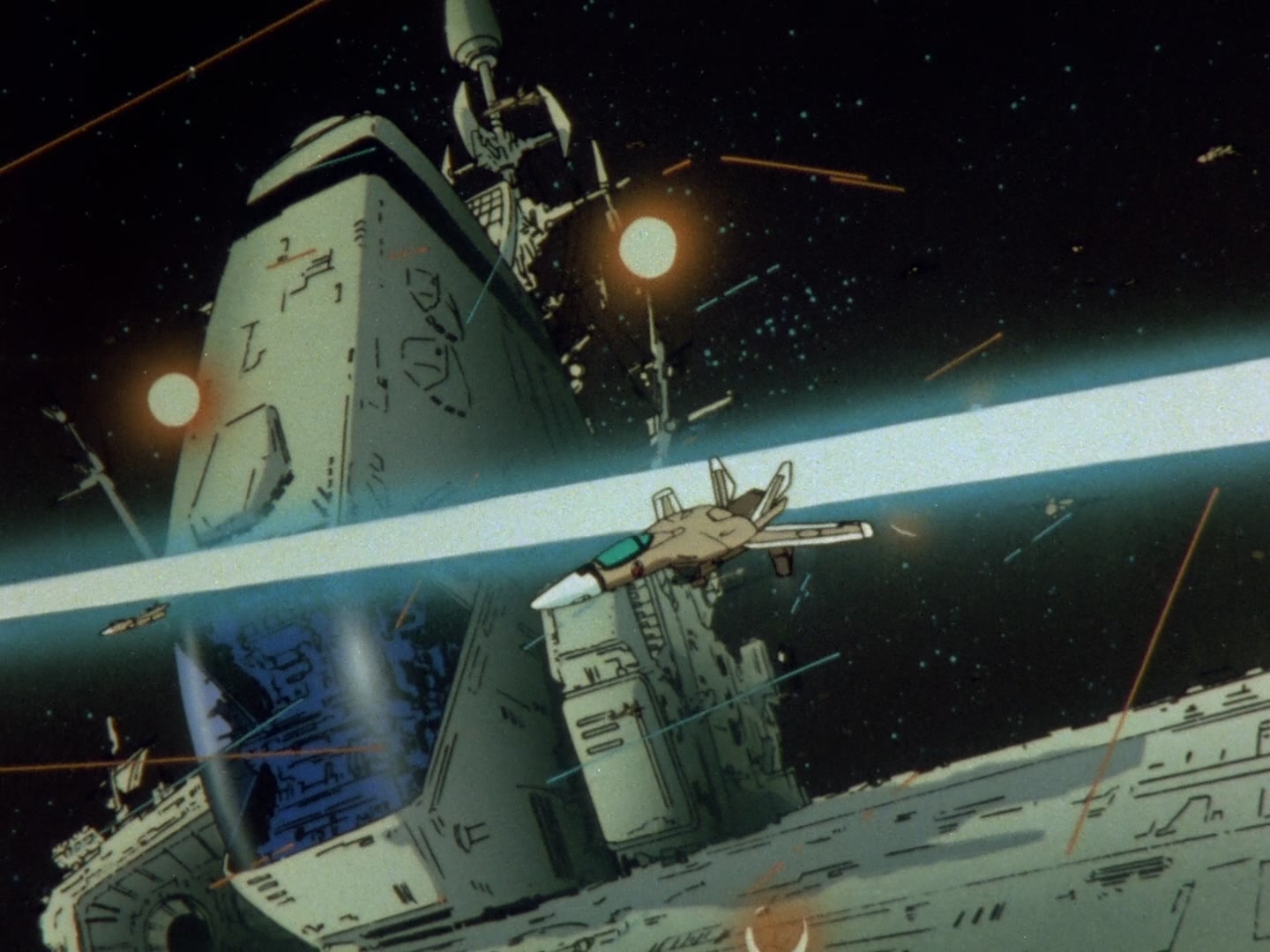 Super Dimension Fortress Macross Ep 5: Transformation @ 16:45