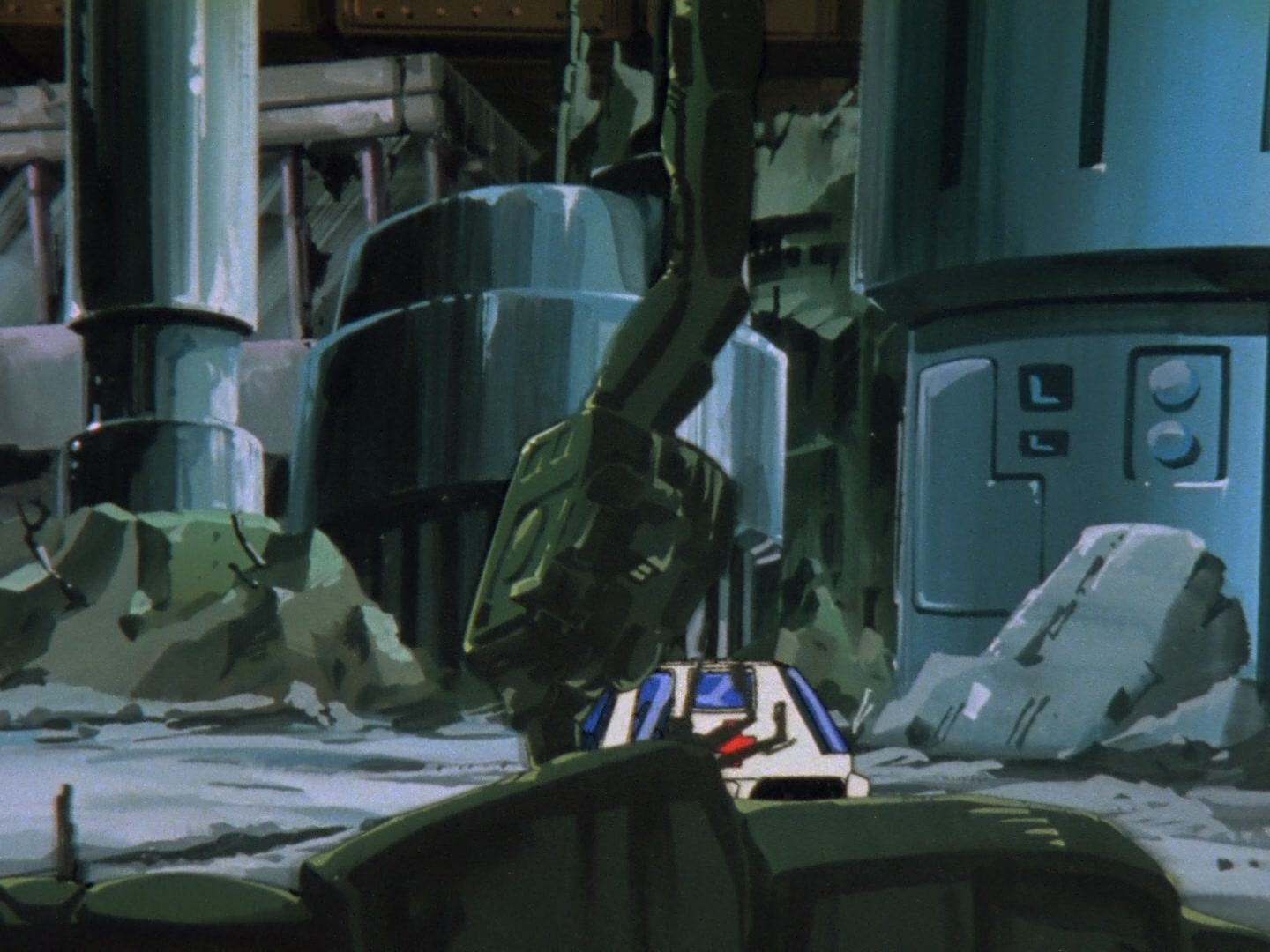 Super Dimension Fortress Macross Ep 5: Transformation @ 22:40