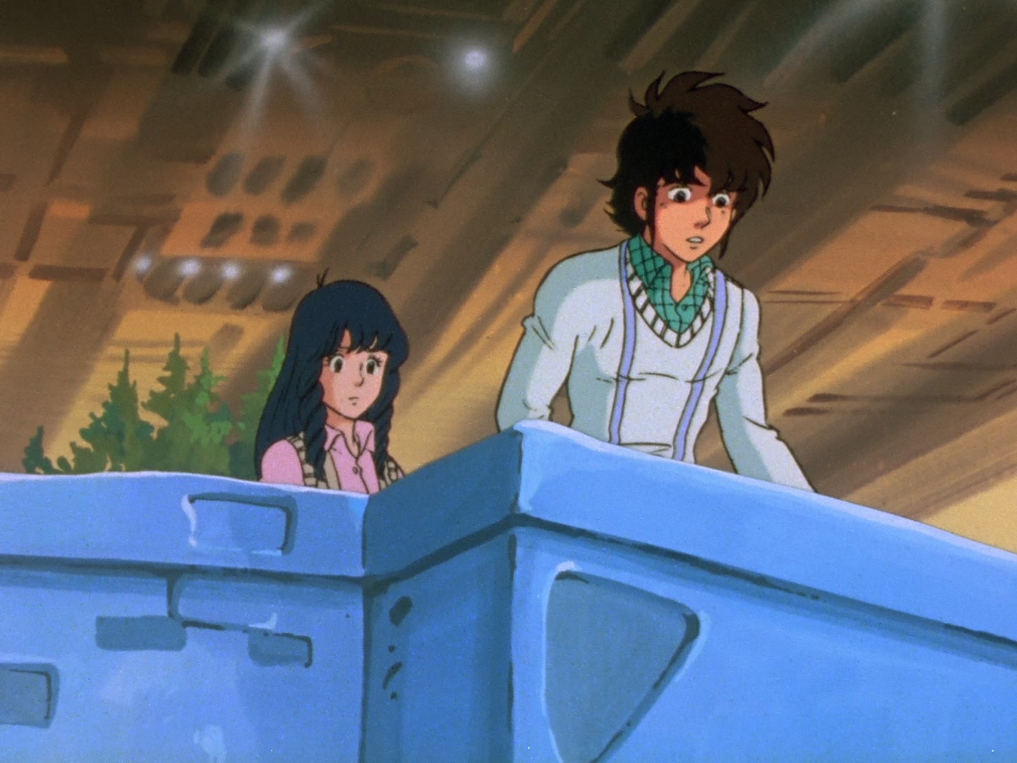 Super Dimension Fortress Macross Ep 5: Transformation @ 22:49