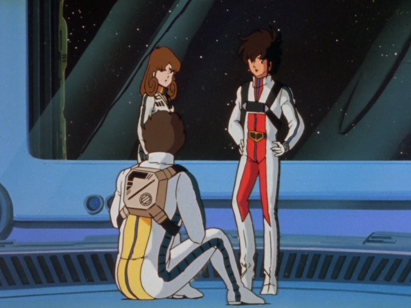 Super Dimension Fortress Macross Ep 11: First Contact @ 06:13