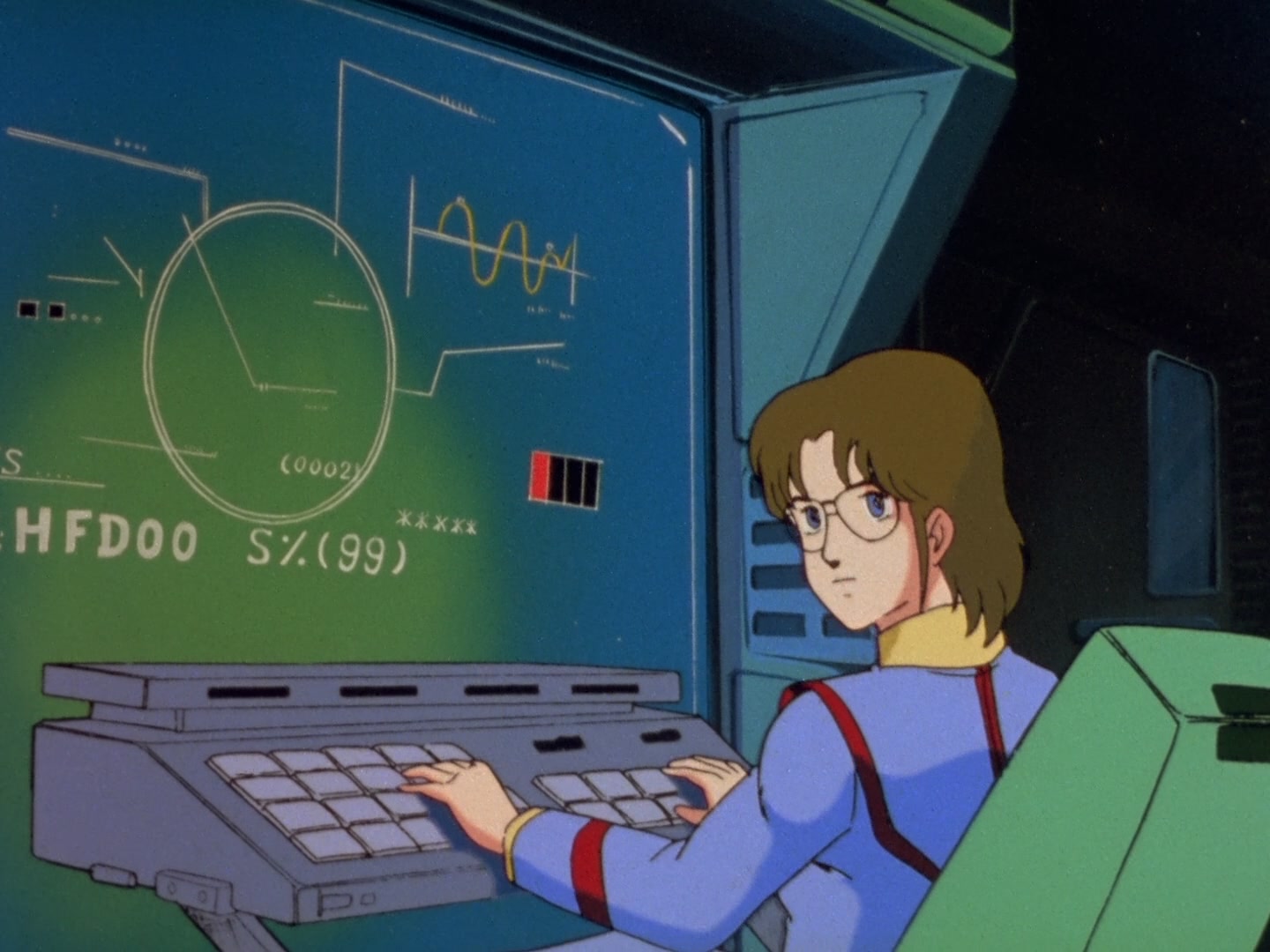 Super Dimension Fortress Macross Ep 11: First Contact @ 07:15