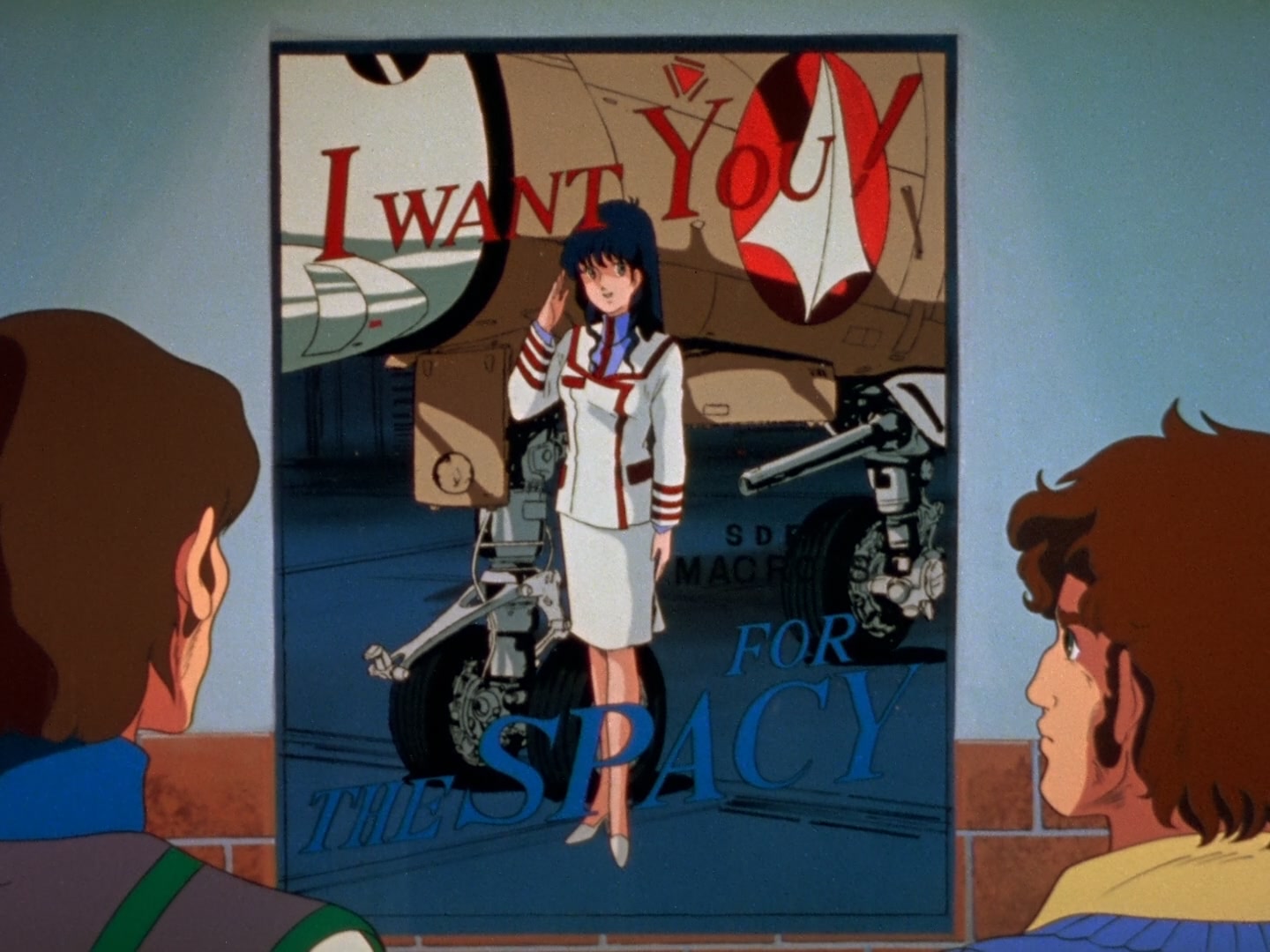 Super Dimension Fortress Macross Ep 11: First Contact @ 09:54