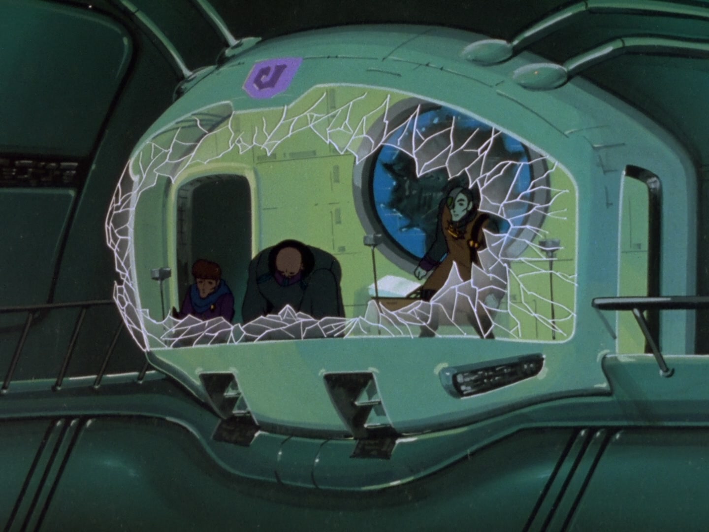 Super Dimension Fortress Macross Ep 12: Big Escape @ 06:58