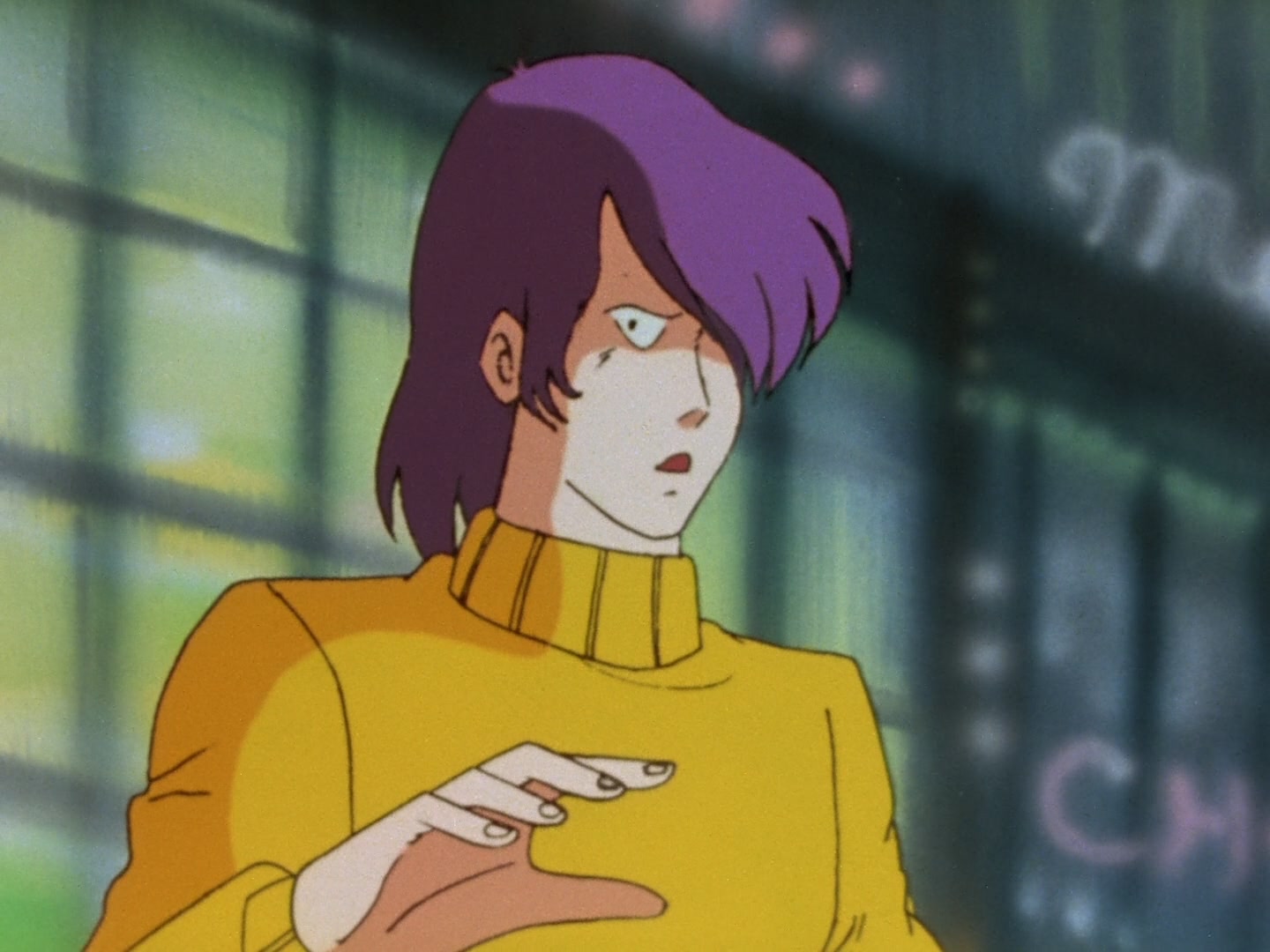 Super Dimension Fortress Macross Ep 13: Blue Wind @ 08:26