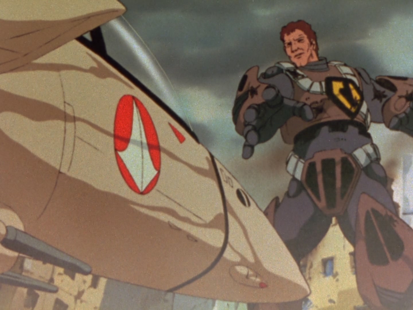 Super Dimension Fortress Macross Ep 14: Global Report @ 04:36