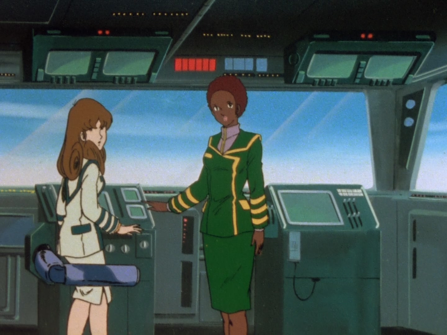 Super Dimension Fortress Macross Ep 18: Pineapple Salad @ 04:54